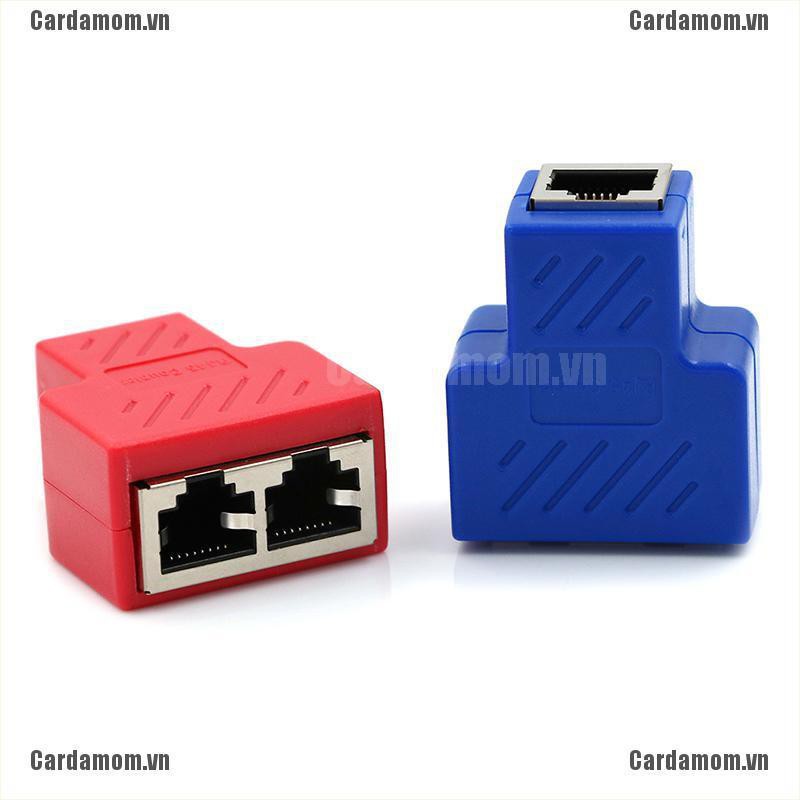 {carda} RJ45 Splitter Adapter Dual LAN Ethernet Socket Network Connections Splitter{LJ} | BigBuy360 - bigbuy360.vn
