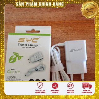 Sạc bộ SYC 2.1A sạc nhanh cho các dòng điện thoại Android