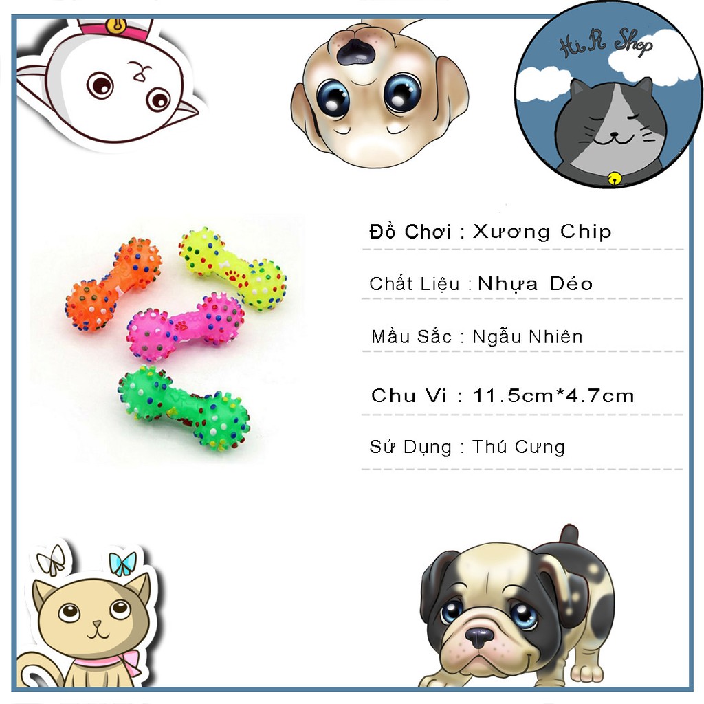 [Mã PET50K giảm Giảm 10% - Tối đa 50K đơn từ 250K] [Đồ Chơi] Bóng Chip Cho Chó Nhiều Hình Dạng