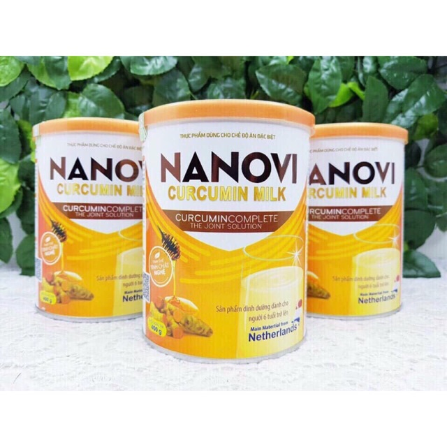 Sữa Nghệ Nanovi Curcumin