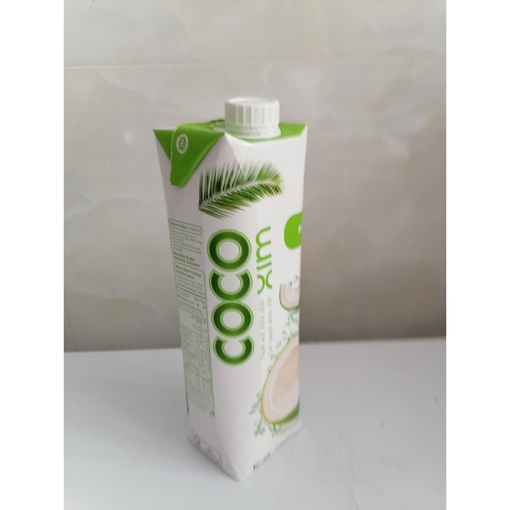[Hộp 1 Lít] NƯỚC DỪA XIÊM XANH Cocoxim [VN] BETRIMEX Coconut Water Original (halal) (bph-hk)