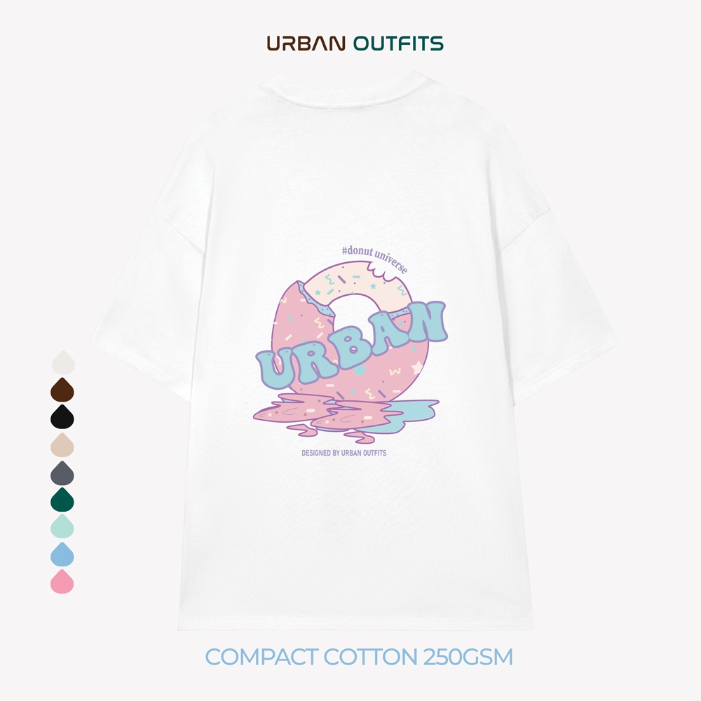 Áo Thun Tay Lỡ Form Rộng URBAN OUTFITS ATO164 Local Brand In Hình ver 2.0 Chất Vải 95% Compact Cotton 250GSM