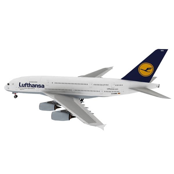 Mô Hình Máy Bay Giấy A380 Lufthansa