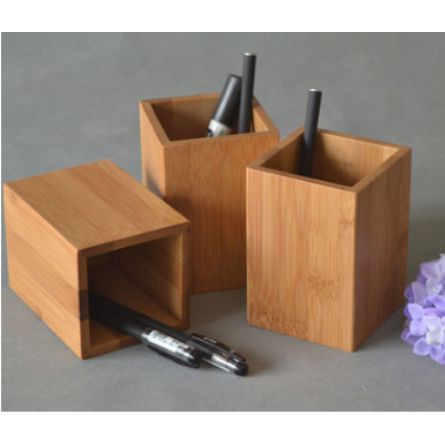 Hộp đựng bút bằng gỗ công nghiệp xinh xắn, nhỏ gọn