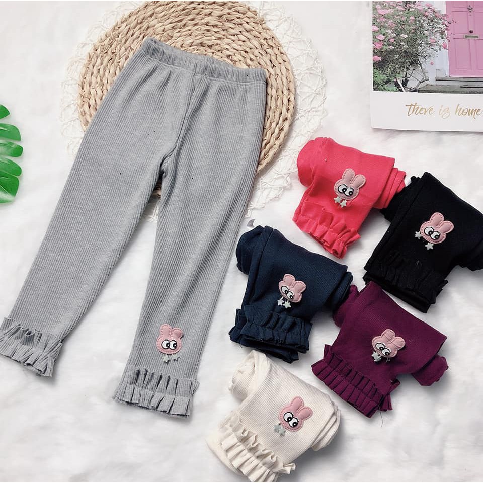 Quần Legging Co Giãn Dễ Thương Cho Bé Gái Size 8-20kg