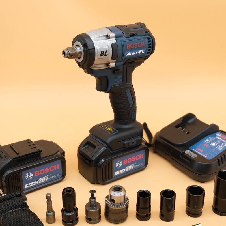 Máy Siết Bulong BOSCH 20V, Động Cơ Không Chổi Than