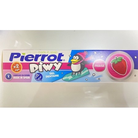 Kem Đánh Răng Dành Cho Trẻ Nhỏ Từ 2 Tuổi . Pierrot piwy 75ml 2 Trong 1.Tây Ba Nha