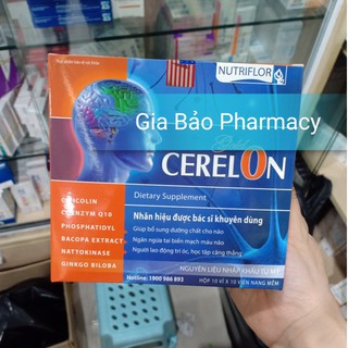 Viên uống CERELON GOLD hộp 100 viên giúp tăng tuần hoàn máu,cải thiện trí nhớ