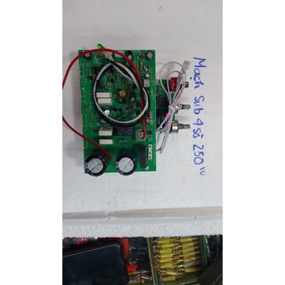 Mạch sub 4 sò 250w