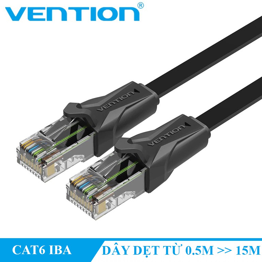 Dây cáp mạng dẹt CAT6 chính hãng Vention IBA