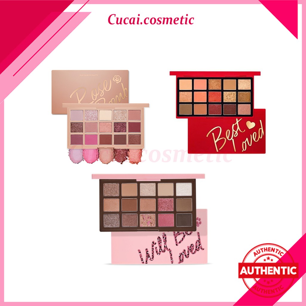 Bảng Phấn Mắt Etude House Play Color Eye Palette(15 màu)