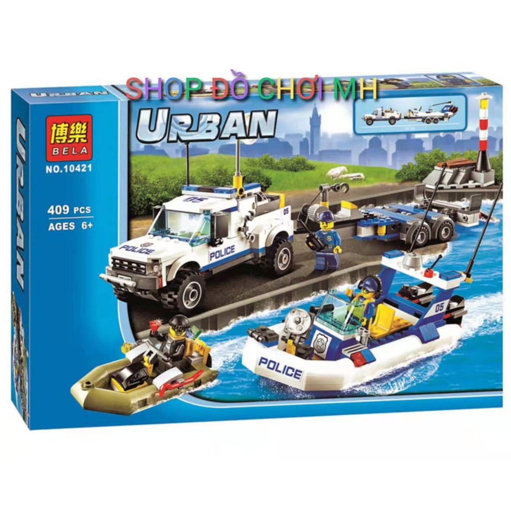 [mua 1 tặng 1] BỘ SƯ TẬP LEGO LẮP RÁP BELA URBAN