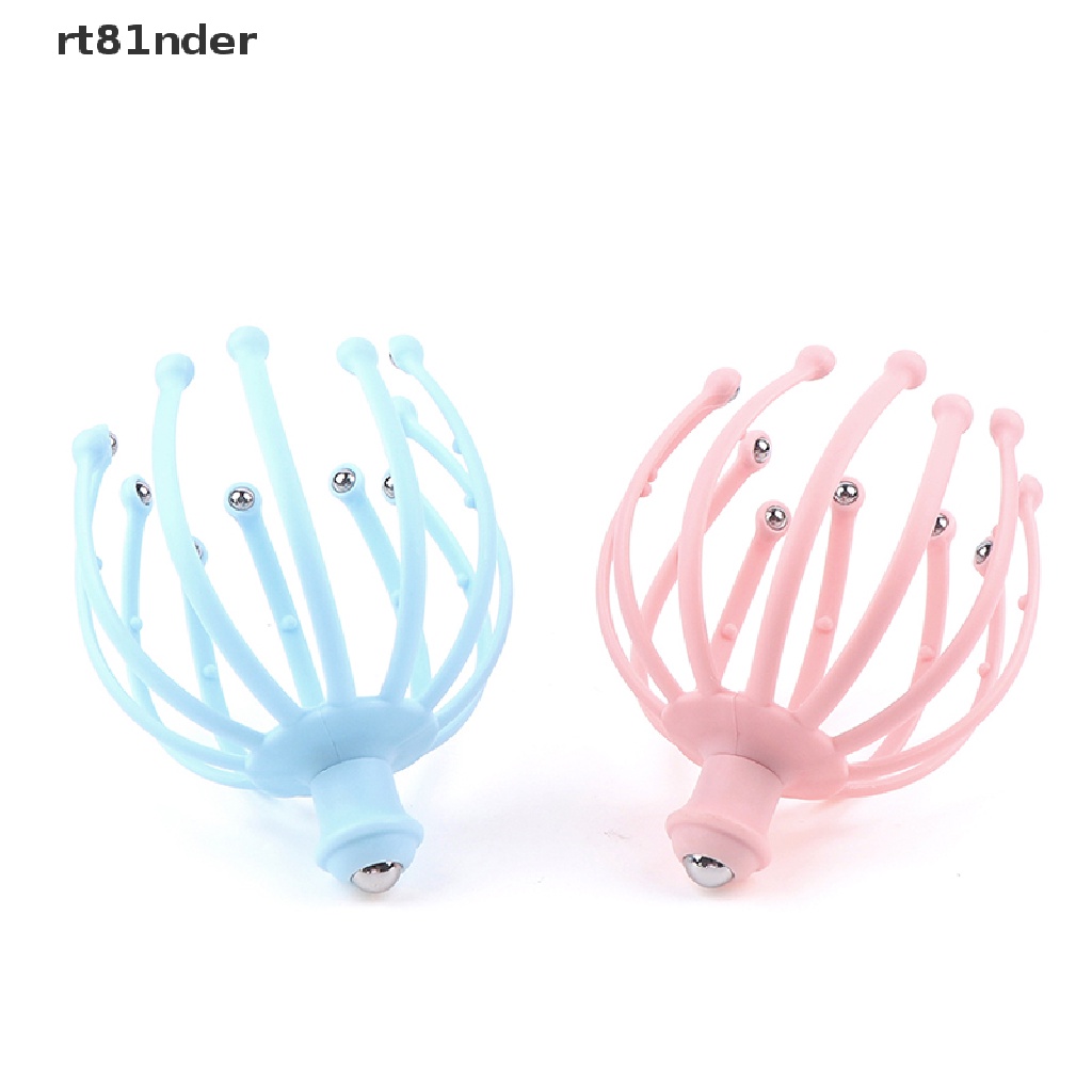 [Hàng mới về] Dụng cụ mát xa đầu bằng hợp kim hình bạch tuộc giúp giảm căng thẳng cải thiện sức khỏe hiệu quả cao