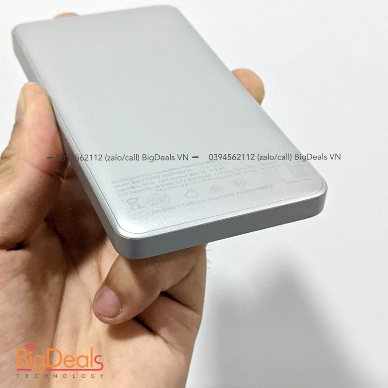 Sạc dự phòng Belkin Pocket Power 5000 mAh | BigDeals VN