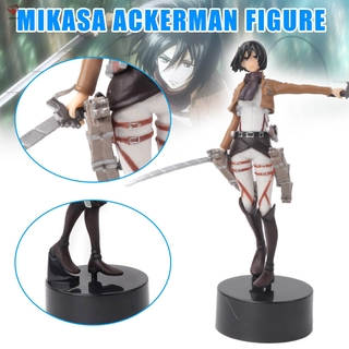 Attack on Titan Mikasa Ackerman PVC Figure Anime Action Figure Model Toy Cake Decoration