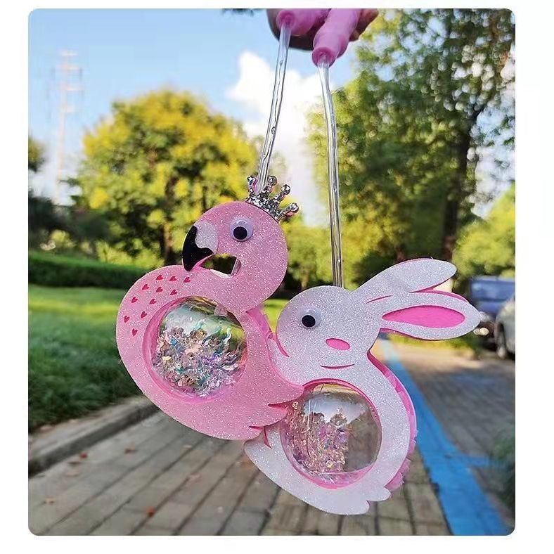 PVN48514 Đèn lồng thỏ, thiên nga, khủng long, hổ phát sáng hot nhất trung thu 2022 Giá Rẻ