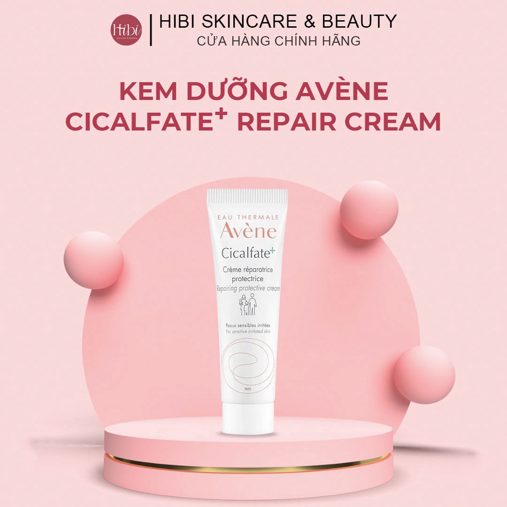 (CHÍNH HÃNG) Kem Dưỡng Làm Mờ Sẹo, Phục Hồi Và Tái Tạo Da Avène Cicalfate Restorative Skin Cream 40ml