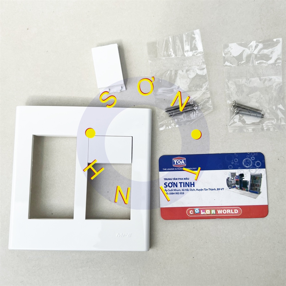 Mặt công tắc thiết bị MPE Series A60 (Mặt 1,2,3,4,5,6 THIẾT BỊ)