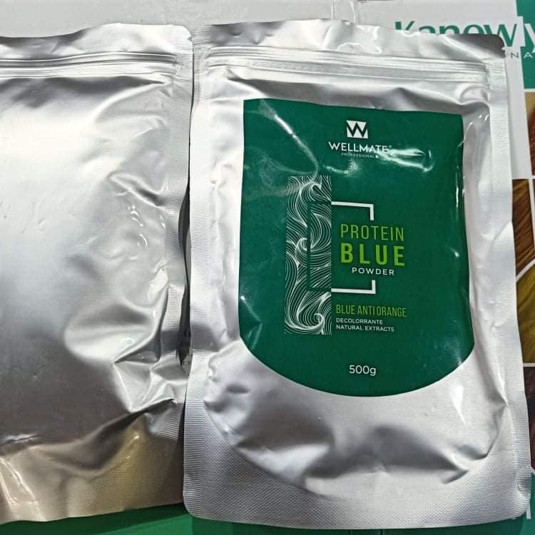 PROTEIN BLUE – BỘT TẨY TÓC XANH WELLMATE 500G