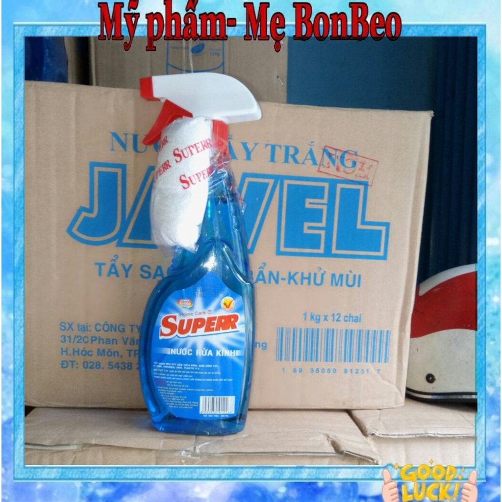 Nước lau kính Superr 500ml