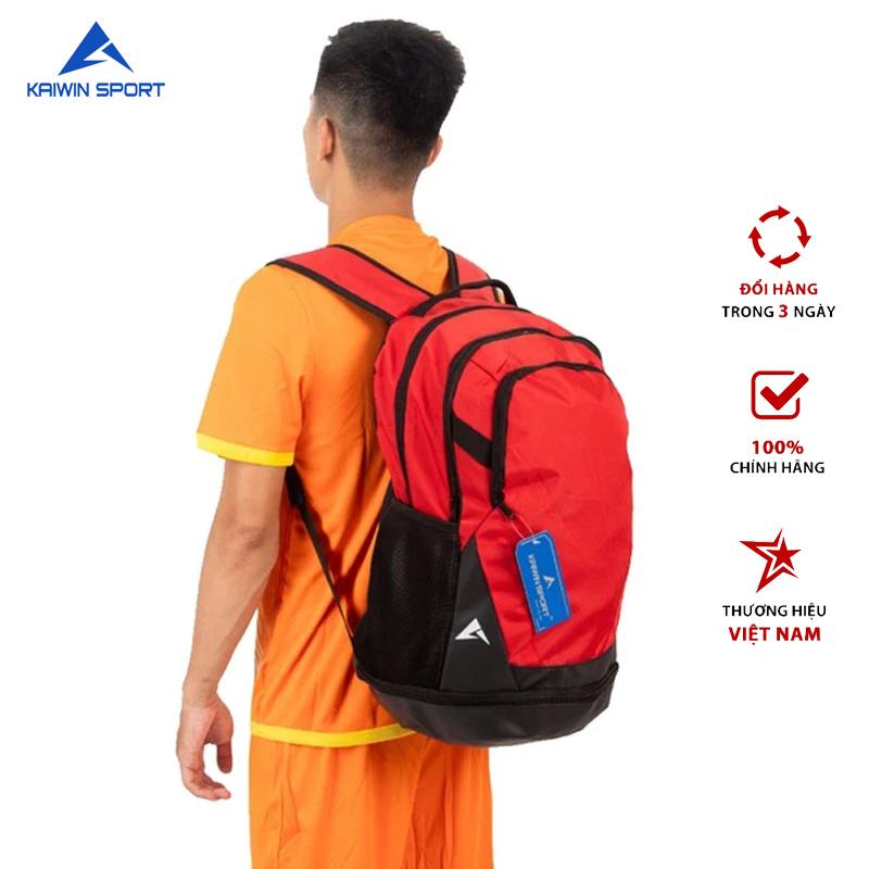 Balo Thể Thao Kaiwin 002, thích hợp đi du lịch, đi tập gym bóng đá, nhiều ngăn tiện lợi