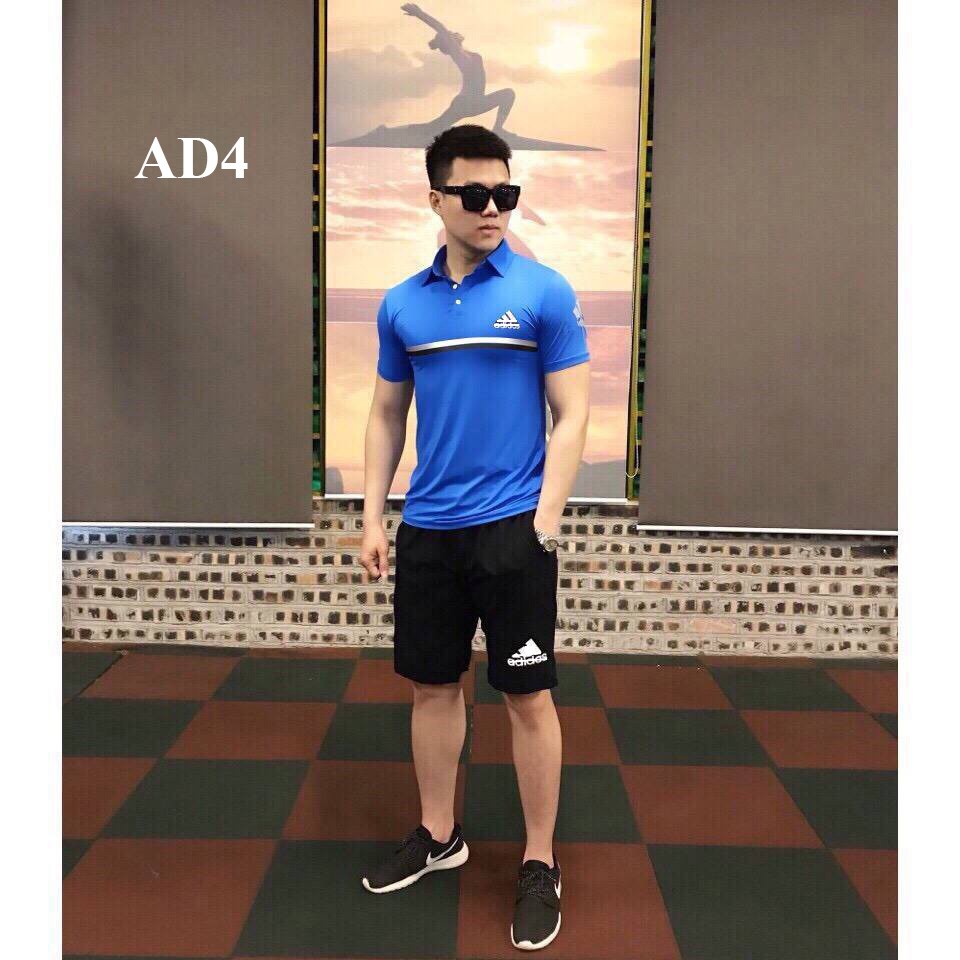 Bộ hè thể thao Nam có cổ tay ngắn - Kiểm tra hàng trước khi thanh toán