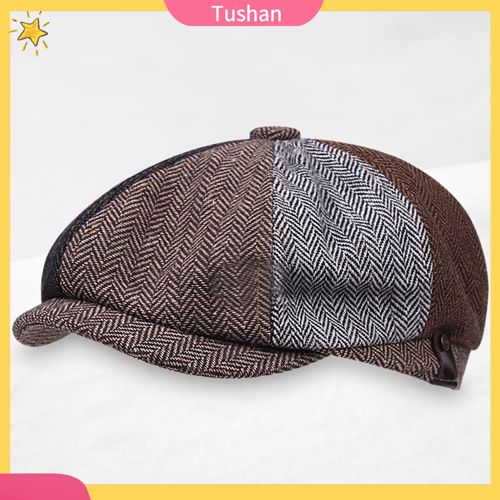 Mũ beret phong cách Newsboy cá tính cho nam
