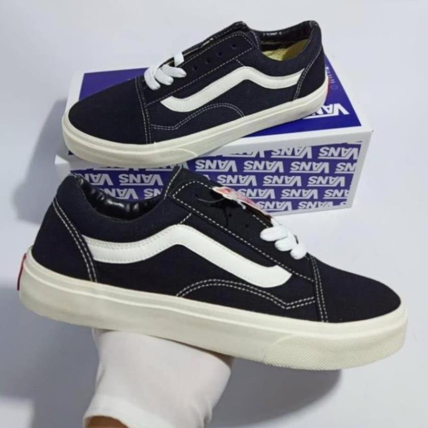 GIÀY 𝐕𝐀𝐍𝐒 VAULT OLD SKOOL MÀU ĐEN,𝐕𝐀𝐍𝐒 caro ⚡Full box bill⚡ Giày thể thao nam nữ 2022