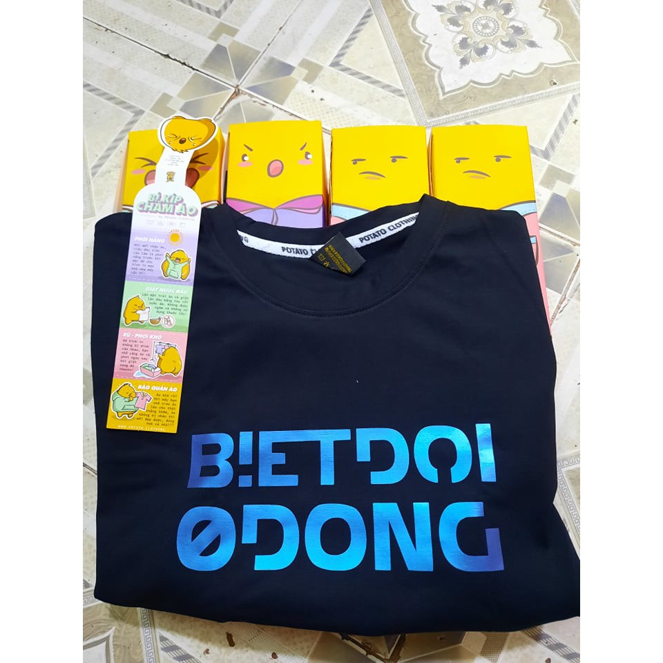 Áo thun BIỆT ĐỘI 0 ĐỒNG cotton 100% 4 chiều - BIETDOI0DONG (BD0D) | BigBuy360 - bigbuy360.vn