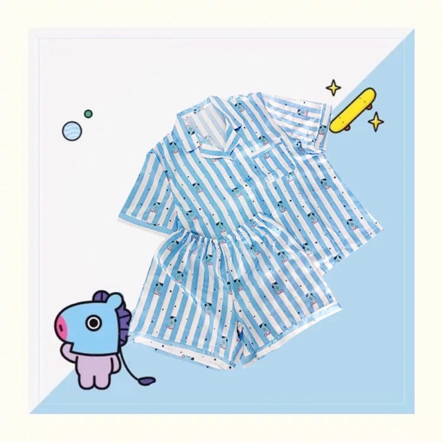 Pijama ngắn BT21 ( ORDER 20 NGÀY )