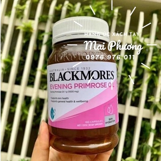Tinh Dầu Hoa Anh Thảo Blackmores Evening Primrose Oil 190 viên (Úc)