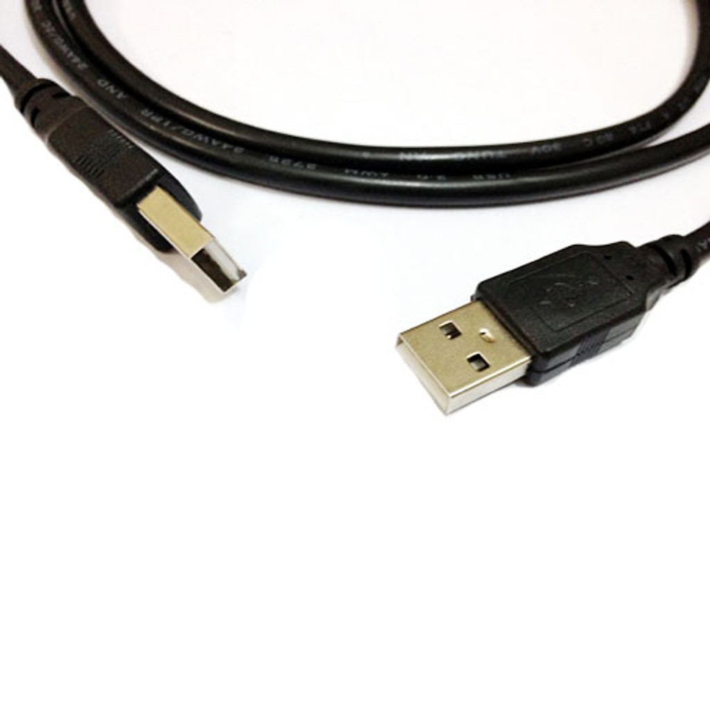 Cáp USB hai đầu đực dài 1.5m màu đen