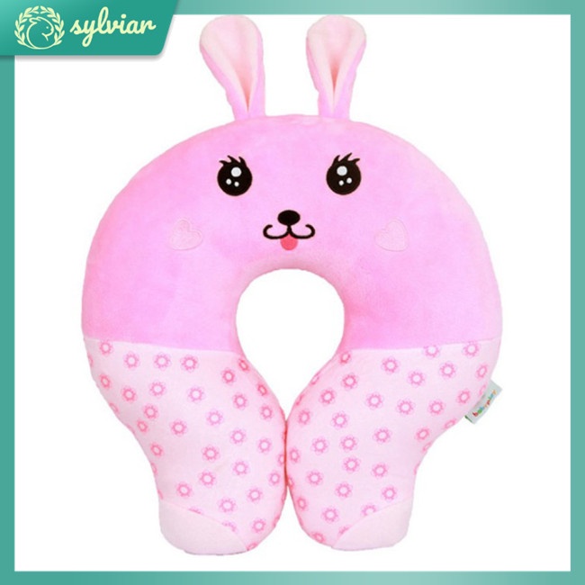 Gối Kê Cổ Hình Chữ U Bằng Vải Lông Mềm Mại Tiện Dụng