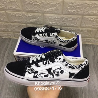 [SALE SỐC- SẴN HÀNG] Giày 𝐕𝐀𝐍𝐒 old skool skulls đầu lâu size 36->43 NAM NỮ