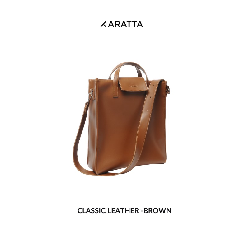 | KARATTA | CLASSIC LEATHER TOTE | TÚI ĐỰNG LAPTOP - TÚI TOTE DA - HÀNG CÓ SẴN