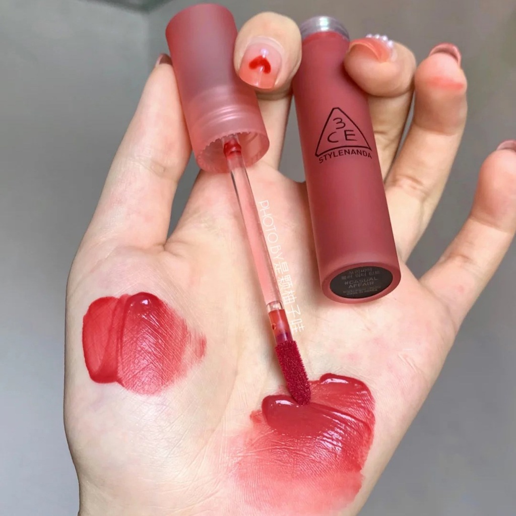 Son siêu lì 3CE Blur Water Tint mã CASUAL AFFAIR