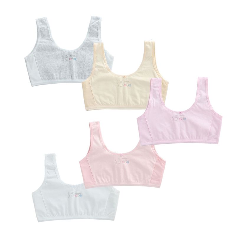Áo Ngực Cotton Pha Mềm Mại Hình Chữ U Cho Nữ Tuổi Teen / Bé Gái