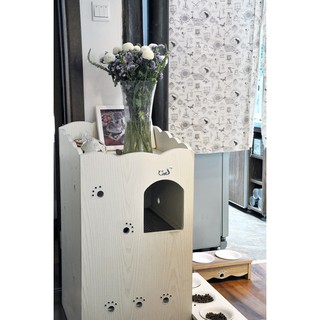 CATTREE - WC THÔNG MINH CHỐNG VÃI CÁT, LÀM SẠCH CHÂN MÈO SAU KHI VỆ SINH