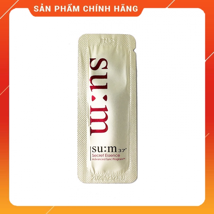 Combo 10 gói nước thần SUM Secret Essence Advanced Sync Program cải thiện mọi vấn đề về da