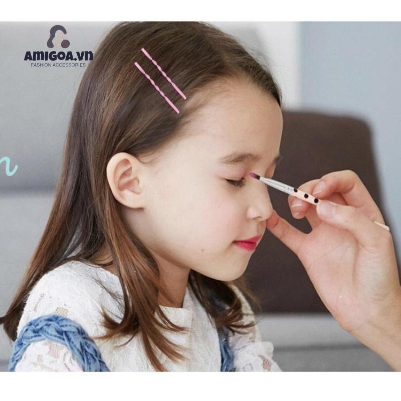 Kẹp Tóc Phun Sơn Nhám Đa Năng Đơn Giản