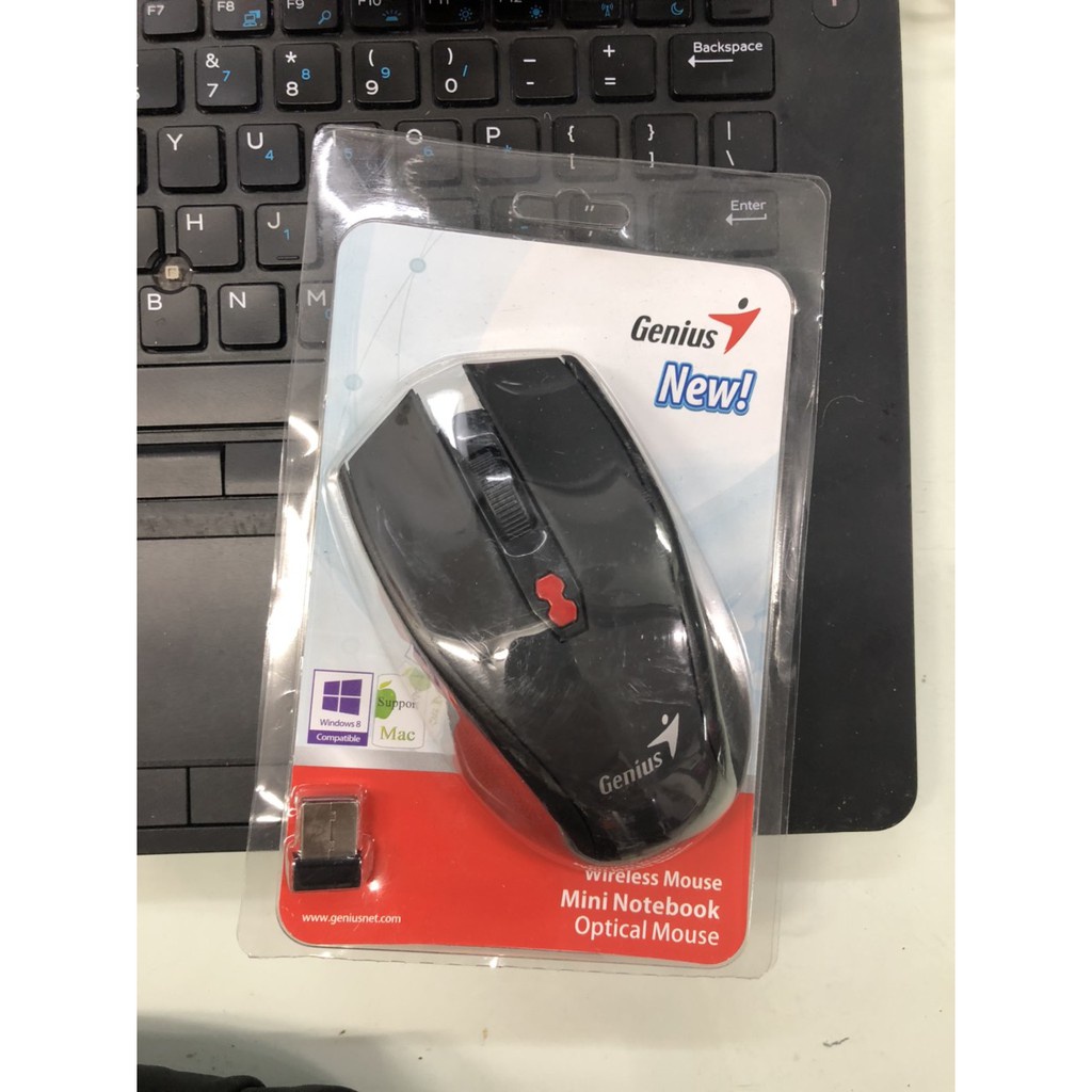 Chuột Máy Tính, Chuột Không Dây Chuyên Game Genius DX420. Nhạy, Nhanh, Bền