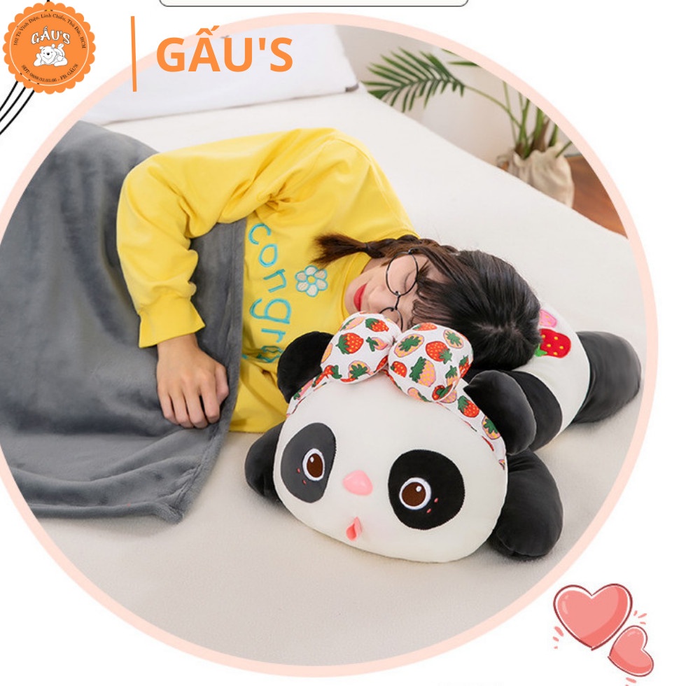 GẤU BÔNG GẤU TRÚC CÓ MỀN CAO CẤP - GẤU SHOP