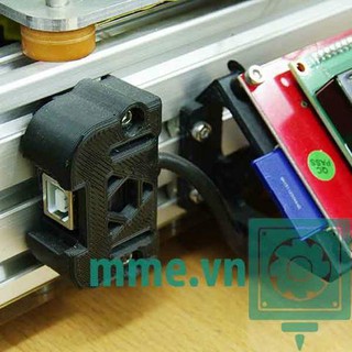 Cáp USB vuông đực cái gắn vỏ máy