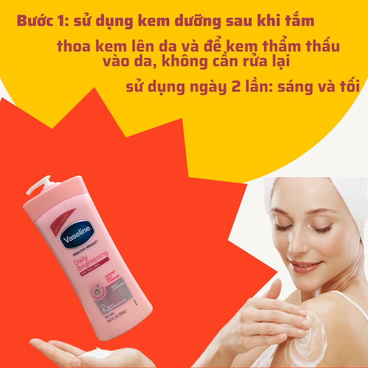 COMBO Dưỡng Trắng, Chăm Sóc Phục Hồi Da Vaseline Kết Hợp Kem Chống Nắng HOLIKEY Vật Lý Kiềm Dầu TONE UP SPF50+