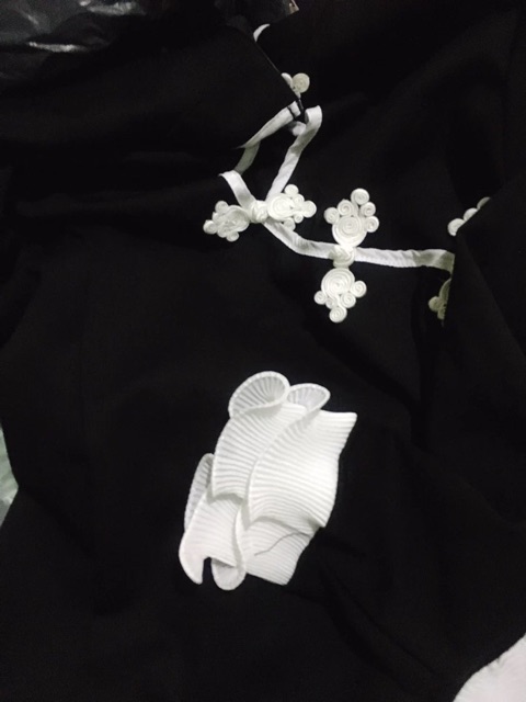 [Sẵn Hàng]♥️Đầm,Váy Sườn Xám Viền Bèo(ảnh thật)Size S,M,L | BigBuy360 - bigbuy360.vn