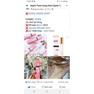 COMBO nước hoa mini