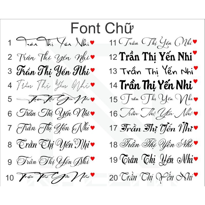 Tem chữ ký 2 dòng