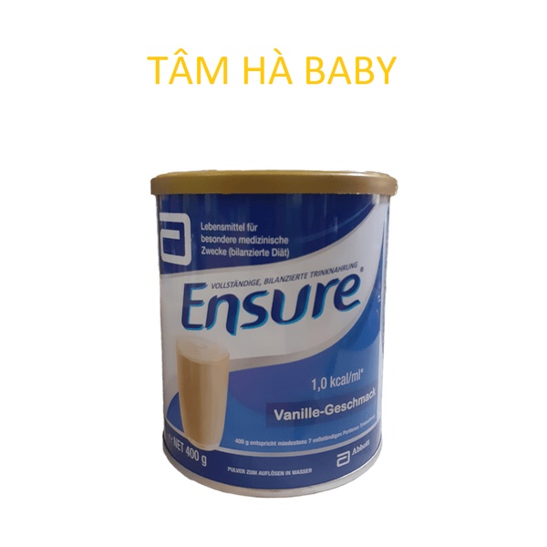 Sữa Ensure Đức hộp 400g