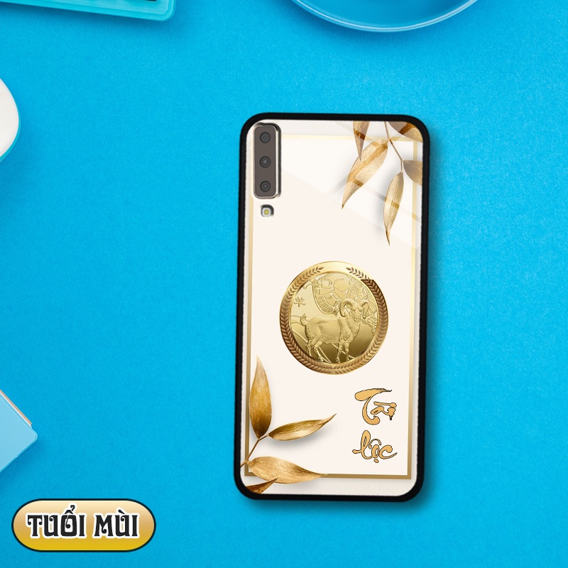 Ốp kính 3D 12 con giáp Samsung Galaxy A7 2018 / A750