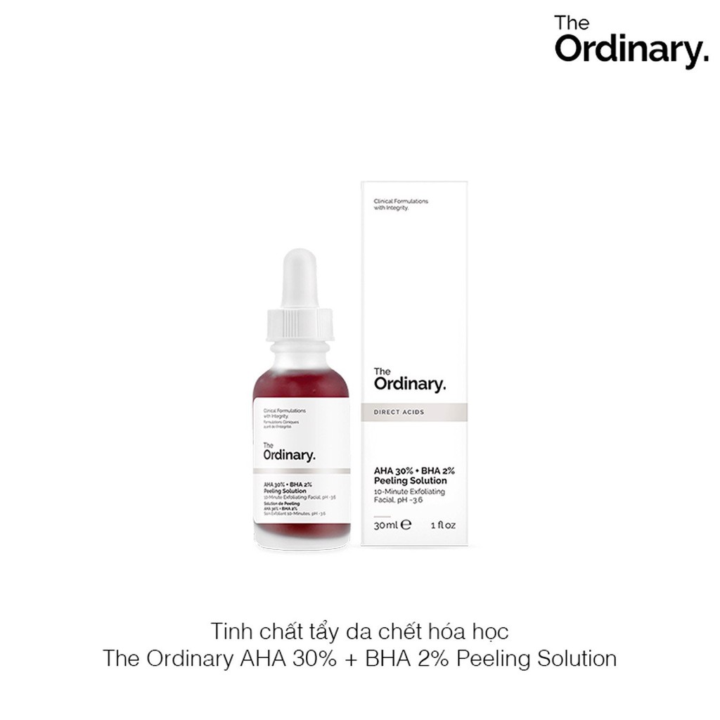 Tinh chất The Ordinary AHA 30% + BHA 2% Peeling Solution ( 30mL ) | BigBuy360 - bigbuy360.vn